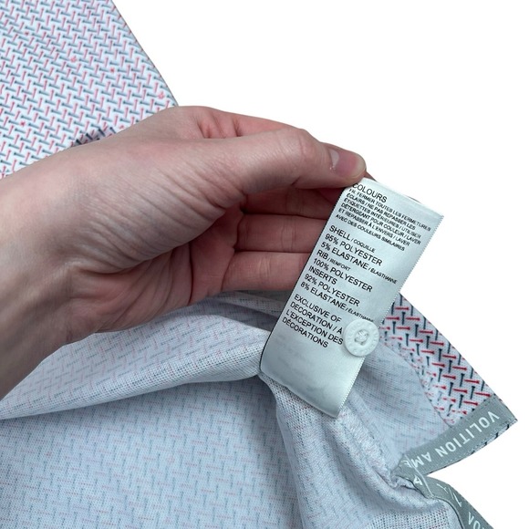 Puma Volition Celebration Golf Polo USA America Performance White Patriotic L/XL - Picture 8 of 10